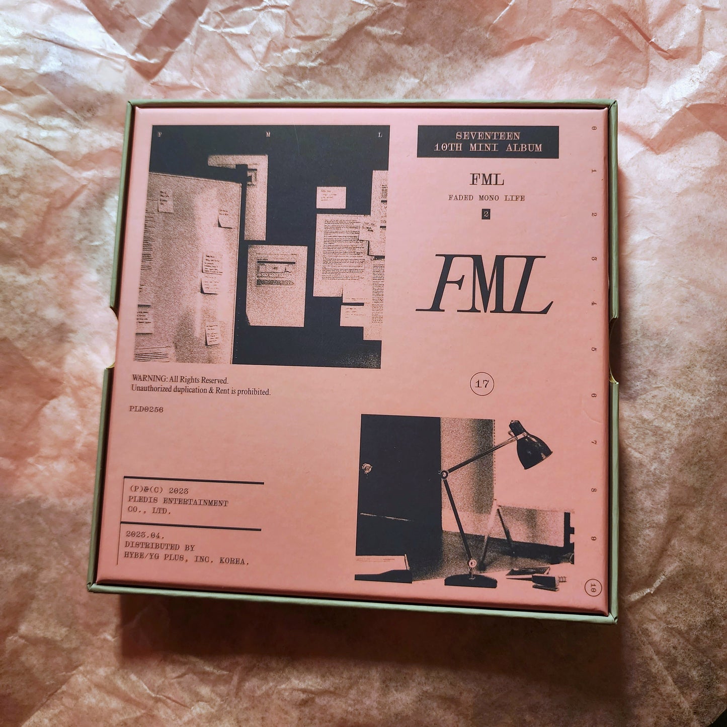 SEVENTEEN FML Album (No Inclusions)