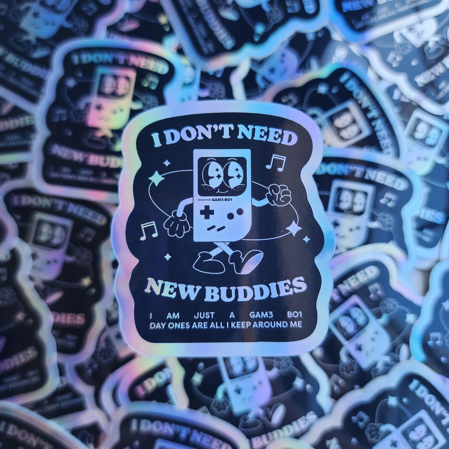 GAM3 BO1 Holographic Sticker