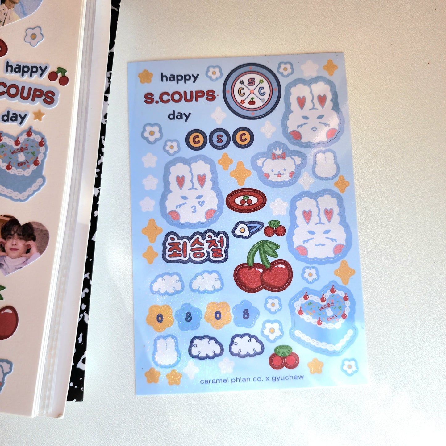 S.Coups Birthday Deco Sticker Sheet