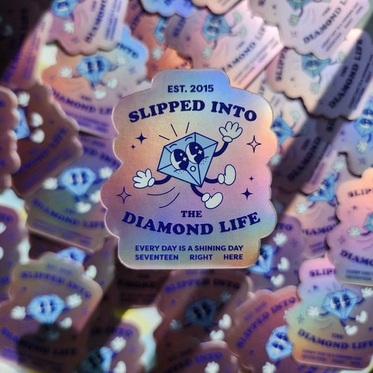 Diamond Days Holographic Sticker