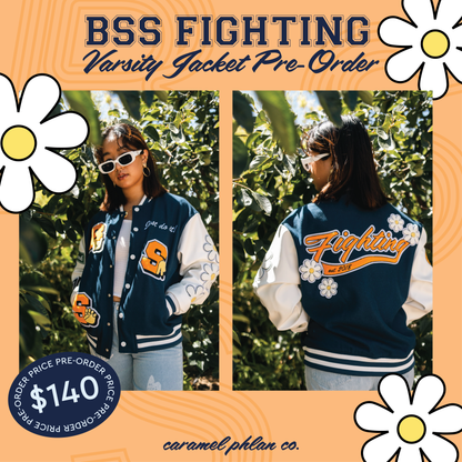 [PRE-ORDER] BSS Fighting Varsity Jacket