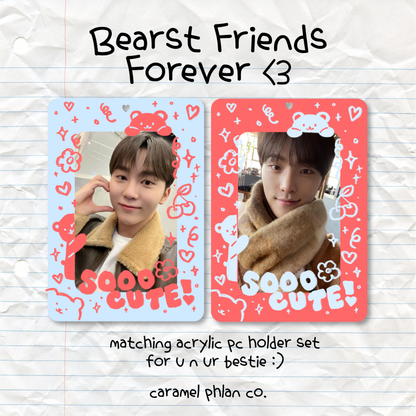 Bearst Friends Forever Acrylic PC Holder Set