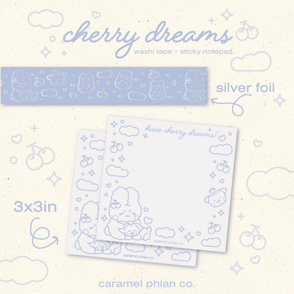 Cherry Dreams Stationery Set