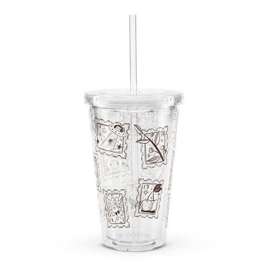 SVT Stamps Clear Tumbler