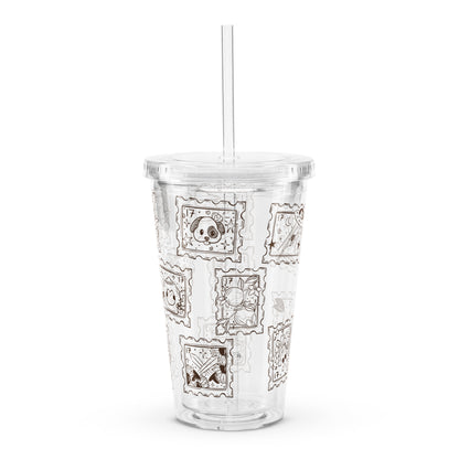 SVT Stamps Clear Tumbler