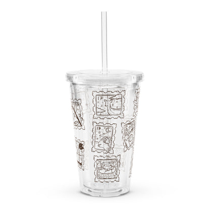 SVT Stamps Clear Tumbler