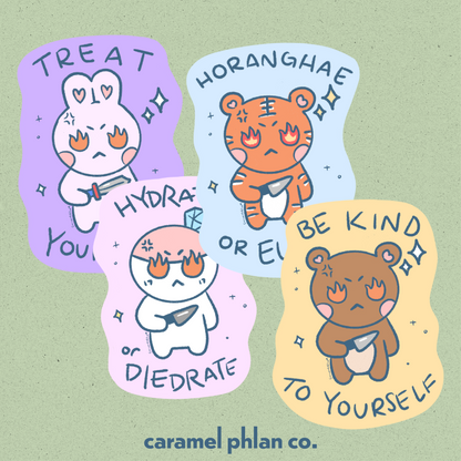 Not So Gentle Reminder Stickers