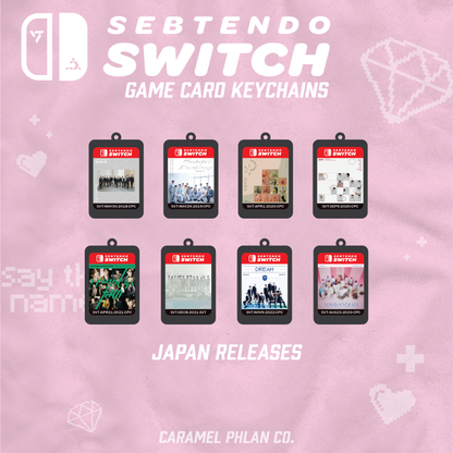 Sebtendo Switch Game Card Keychain Blind Bag