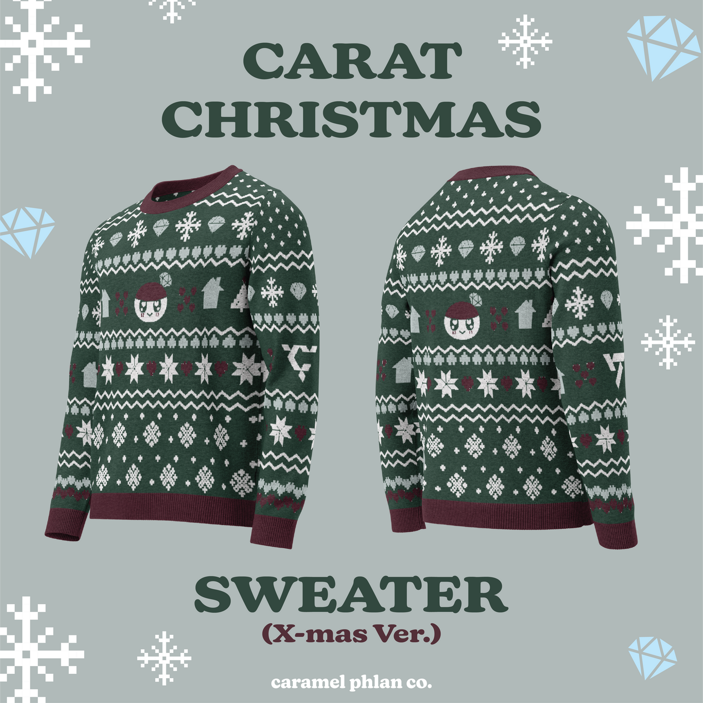 [PRE-ORDER] Carat X-mas Sweater (X-mas Ver.)