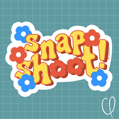 Snap Shoot Sticker