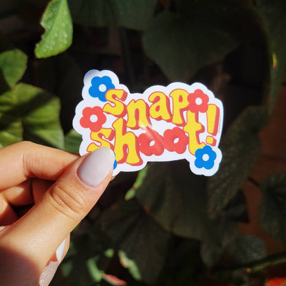 Snap Shoot Sticker