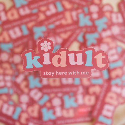 Kidult Sticker