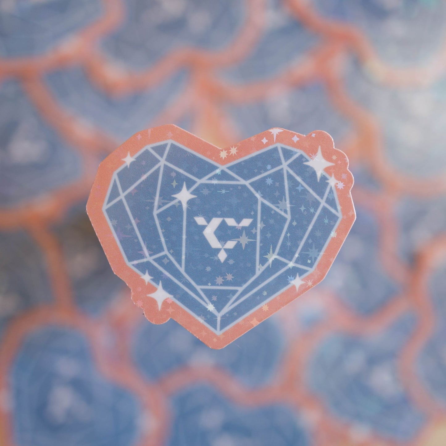 Carat Holo Sticker