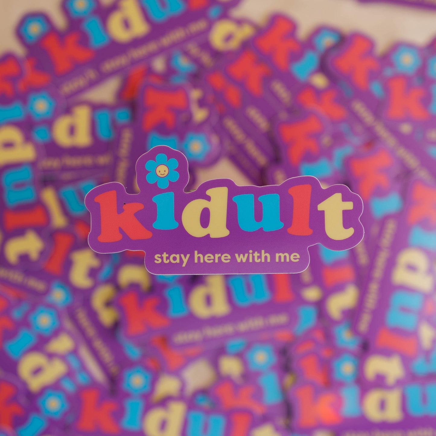 Kidult Sticker